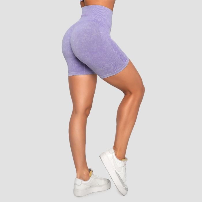LIFT Nahtlose Shorts für Frauen in Violet - GymBeam S