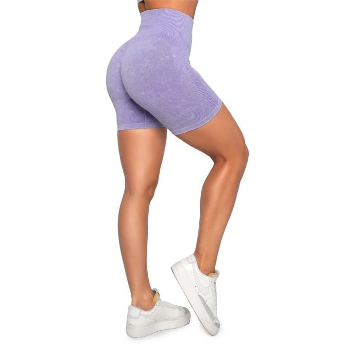 LIFT Nahtlose Shorts für Frauen in Violet - GymBeam S