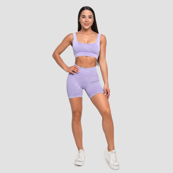LIFT Nahtlose Shorts für Frauen in Violet - GymBeam S
