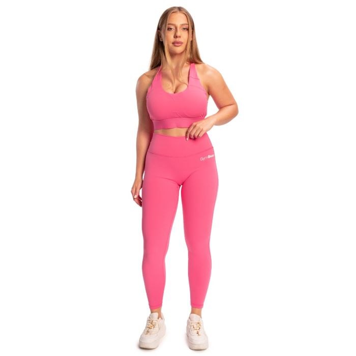 Women‘s Limitless High-Waisted Leggings Dragonfruit - GymBeam XXL