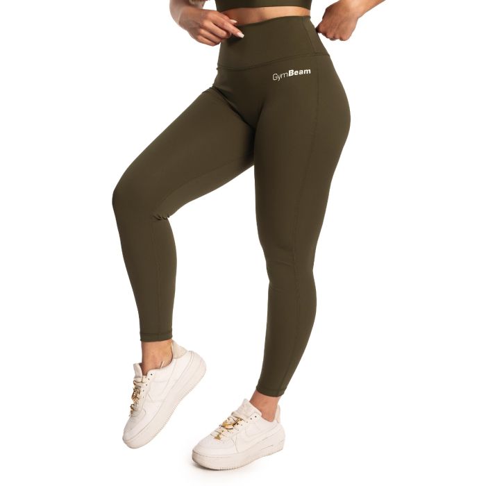 Limitless High-Waist Leggings in Espresso - GymBeam S