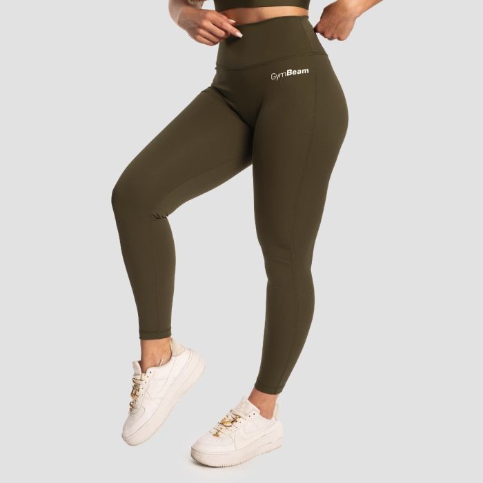 Limitless High-Waist Leggings in Espresso - GymBeam S