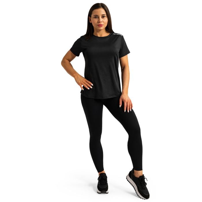 Women‘s Limitless T-shirt Black - GymBeam L