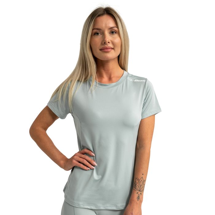Limitless Sport T-Shirt für Frauen in Eucalypt - GymBeam L
