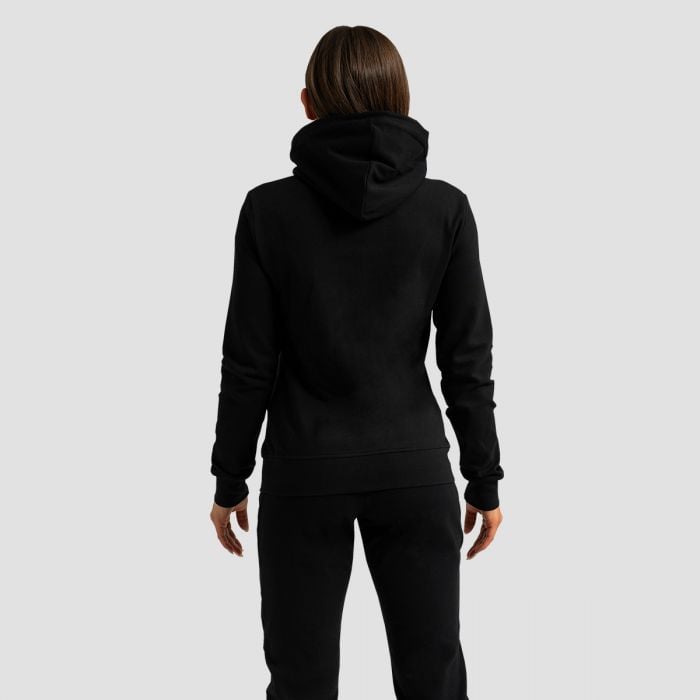 Limitless Hoodie mit Reißverschluss für Frauen in Black – GymBeam XS
