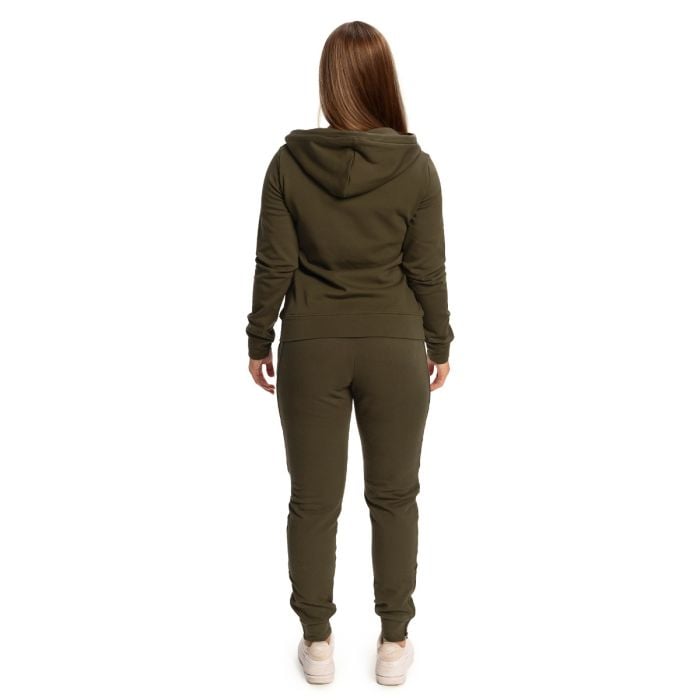 Women‘s Limitless Zip Up Hoodie Espresso - GymBeam XS