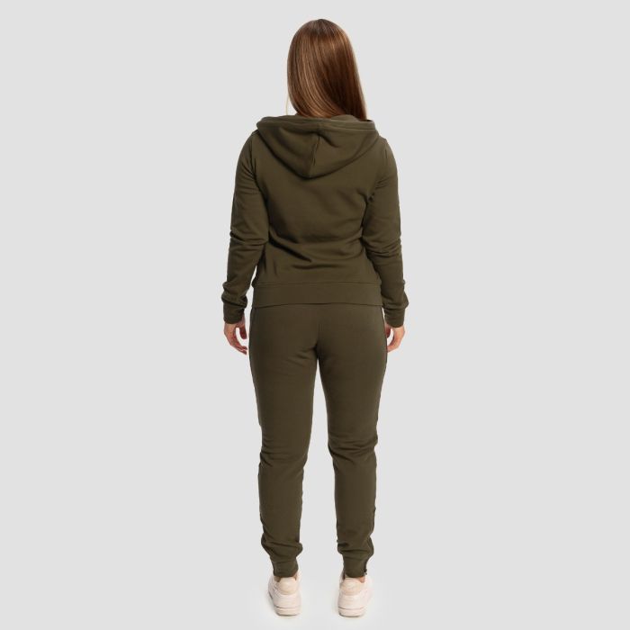 Women‘s Limitless Zip Up Hoodie Espresso - GymBeam XS