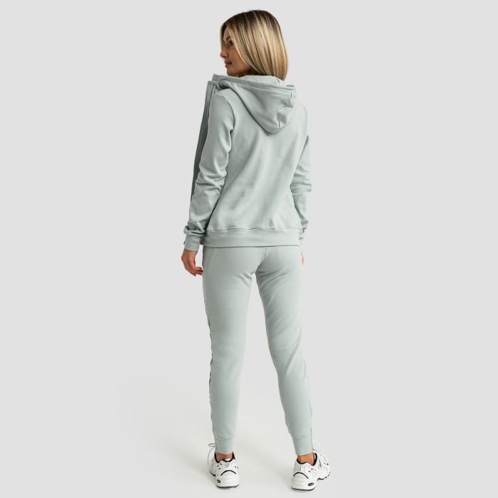 Limitless Hoodie mit Reißverschluss für Frauen Eucalypt – GymBeam XXL