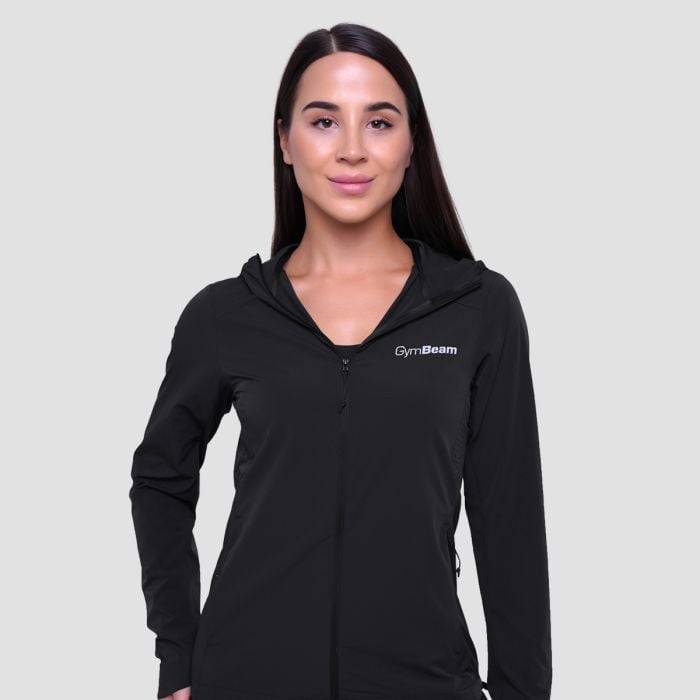 Pulse Laufjacke für Frauen in Black - GymBeam S
