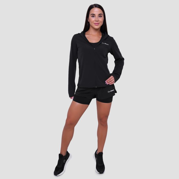 Pulse Laufjacke für Frauen in Black - GymBeam S