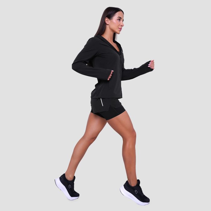 Pulse Laufjacke für Frauen in Black - GymBeam S