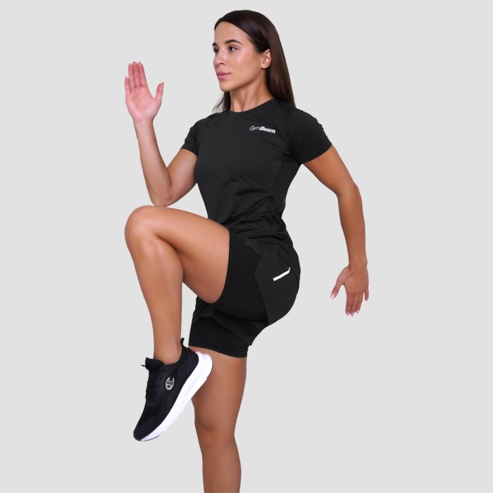Pulse Running T-Shirt für Frauen in Black - GymBeam M