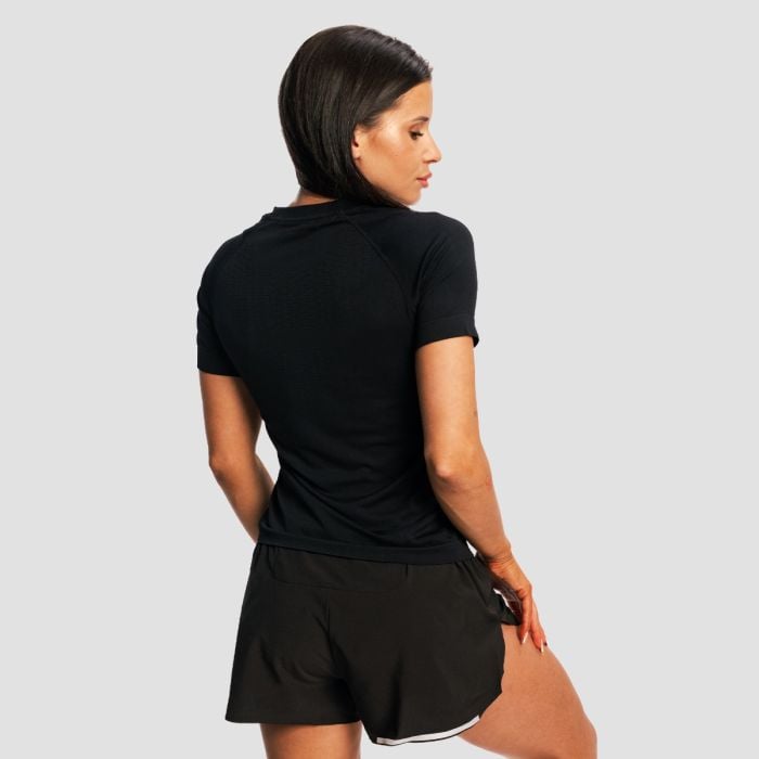 Pulse X Running T-shirt für Frauen in Black - GymBeam L