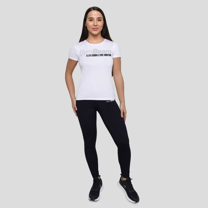 Women‘s Pure Ambition T-shirt White - GymBeam M
