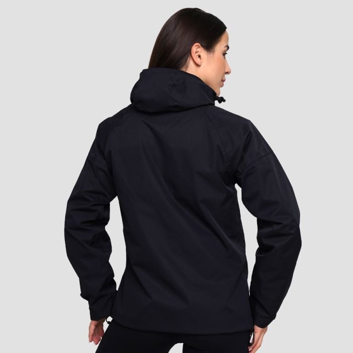 Regenjacke Smock für Frauen in Black - GymBeam S