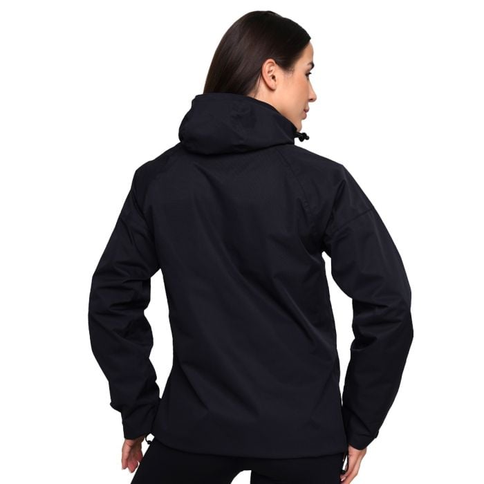 Regenjacke Smock für Frauen in Black - GymBeam S