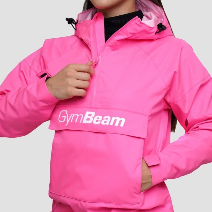 Regenjacke Smock für Frauen in Fuchsia - GymBeam M