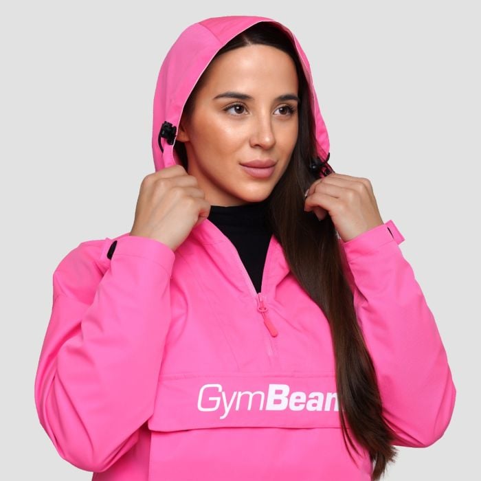 Regenjacke Smock für Frauen in Fuchsia - GymBeam M