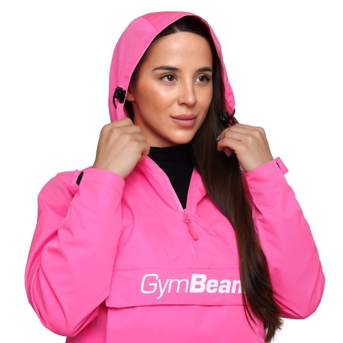 Regenjacke Smock für Frauen in Fuchsia - GymBeam M