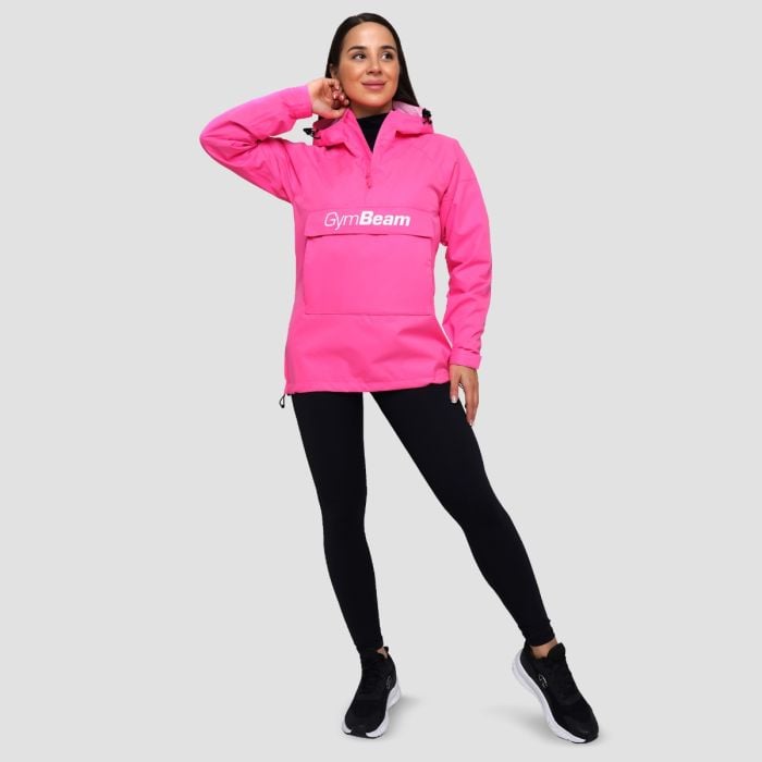 Regenjacke Smock für Frauen in Fuchsia - GymBeam M