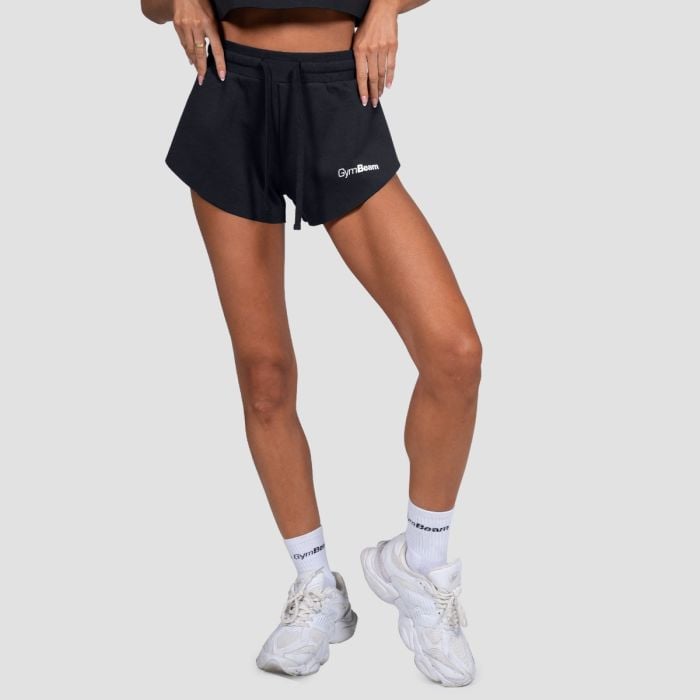 Women‘s Relay Shorts Black - GymBeam L