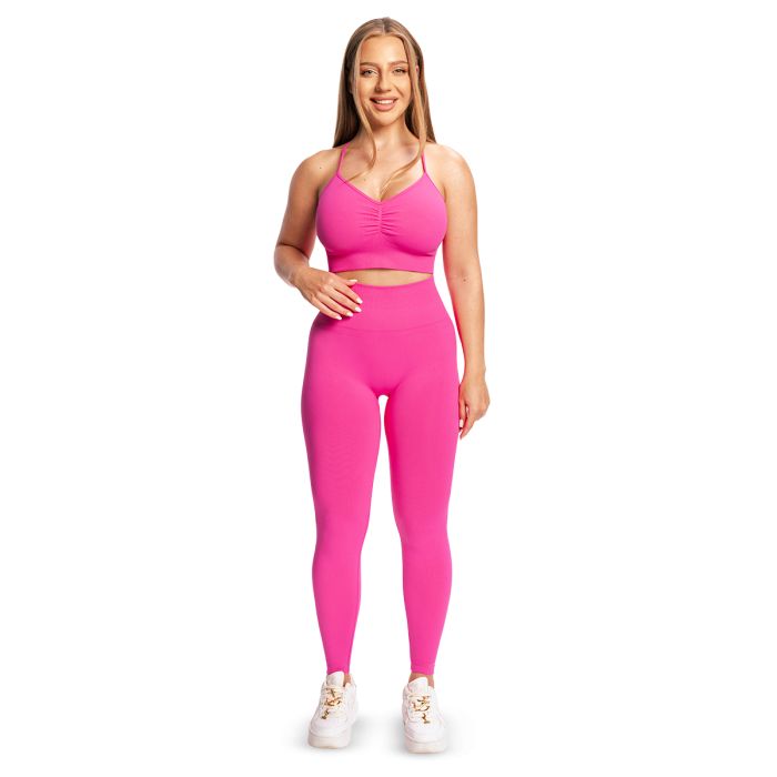 Sculpt Seamless Leggings für Frauen in Rose - GymBeam L
