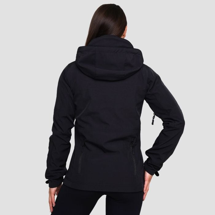 Softshell-Jacke für Frauen in Black - GymBeam S