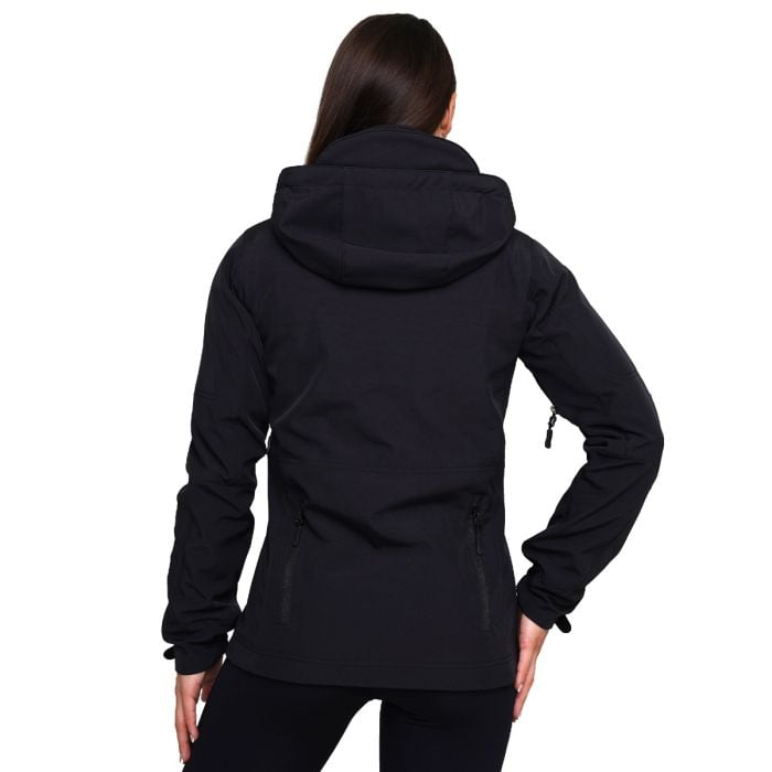 Softshell-Jacke für Frauen in Black - GymBeam S