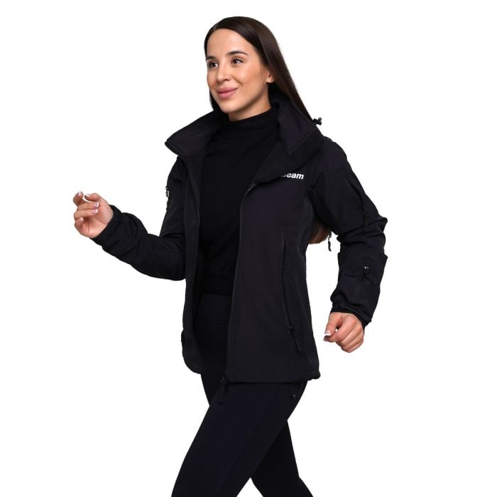 Softshell-Jacke für Frauen in Black - GymBeam S
