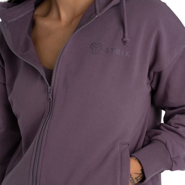 Hoodie für Frauen mit Reißverschluss in Dusk - STRIX S