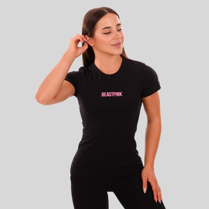 Daily T-Shirt für Frauen in Black - BeastPink XL