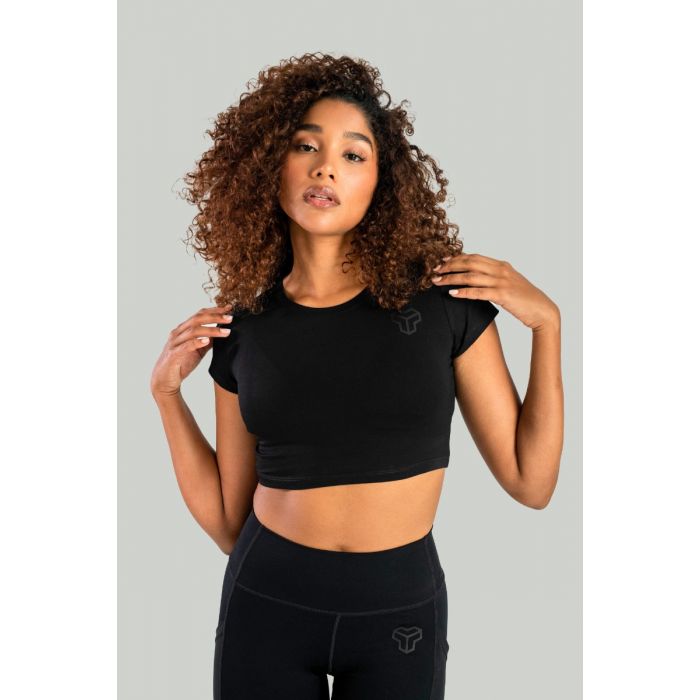 Essential Crop Top für Frauen in Black - STRIX L