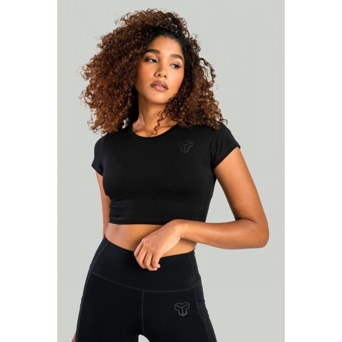 Essential Crop Top für Frauen in Black - STRIX L