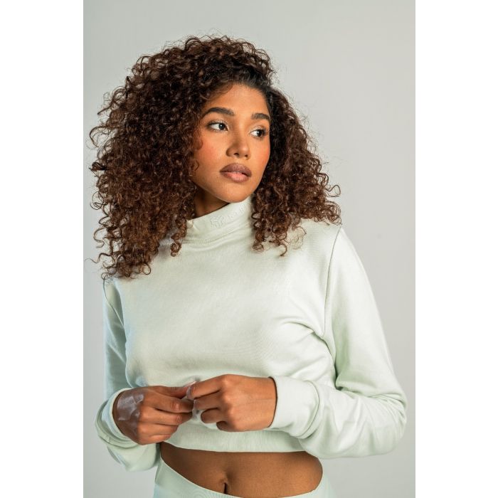 Essential Pullover mit Kragen für Frauen in Moon Grey - STRIX S