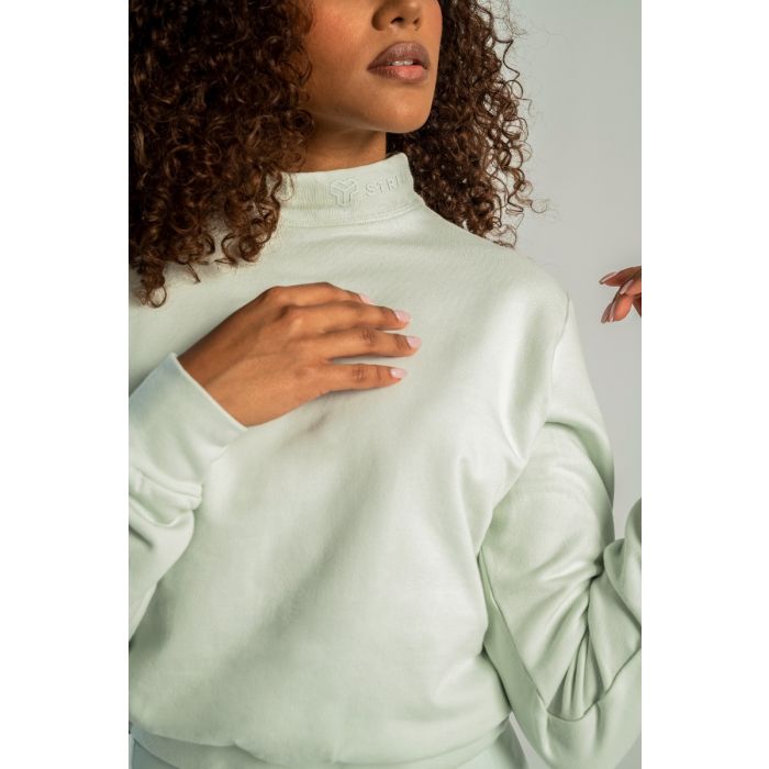 Essential Pullover mit Kragen für Frauen in Moon Grey - STRIX S