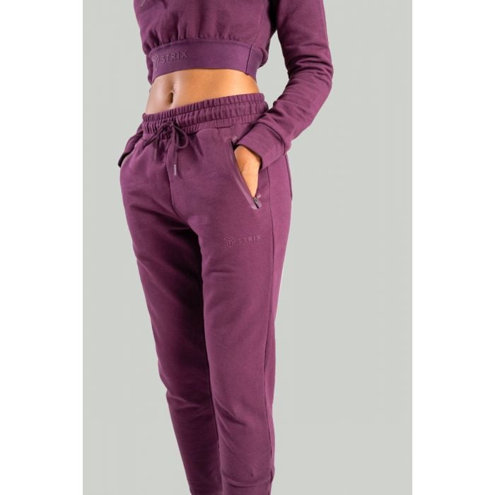 Essential Jogginghose für Frauen in Plum - STRIX S