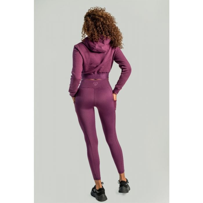 Essential Leggings für Frauen in Plum - STRIX XL