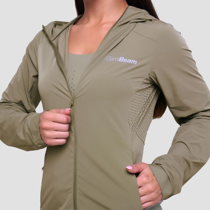Pulse Laufjacke für Frauen in Vetiver - GymBeam S