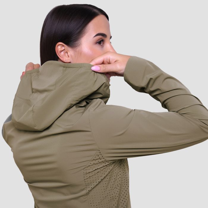 Pulse Laufjacke für Frauen in Vetiver - GymBeam S