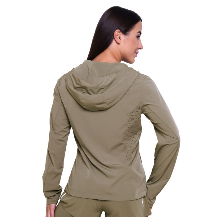 Pulse Laufjacke für Frauen in Vetiver - GymBeam S