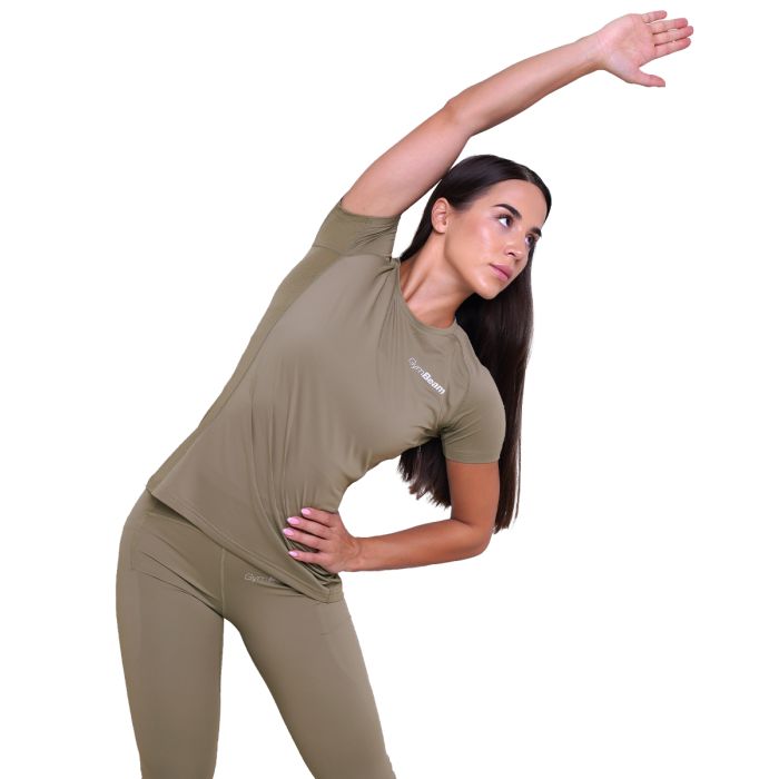 Pulse Running T-Shirt für Frauen in Vetiver - GymBeam M