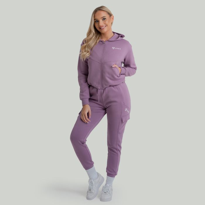 Hoodie für Frauen ZOA Zip-Up in Orchid - STRIX XL
