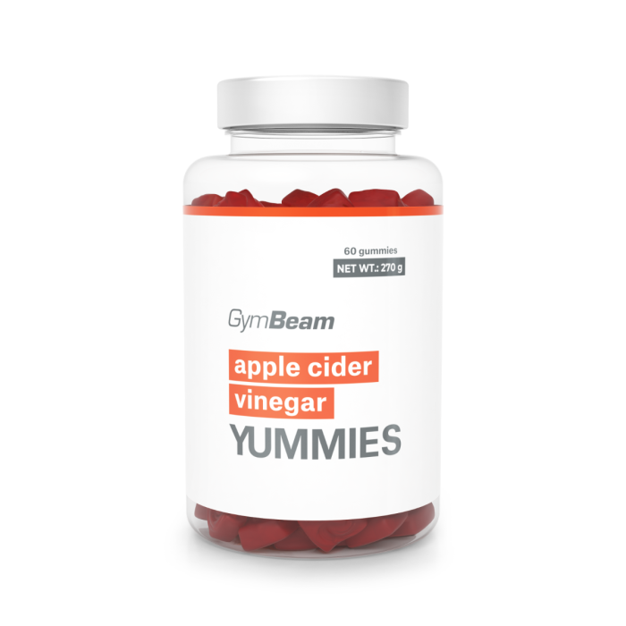 Apfelessig Yummies - GymBeam 60 Kapseln