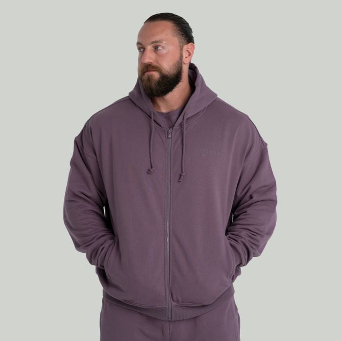 Hoodie mit Reißverschluss in Dusk - STRIX XXL