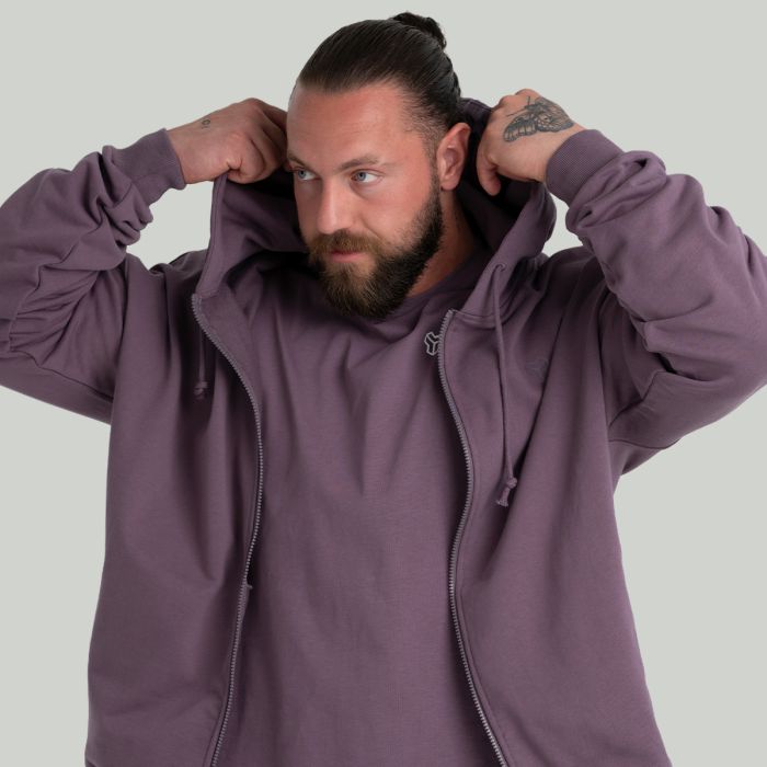 Hoodie mit Reißverschluss in Dusk - STRIX XXL