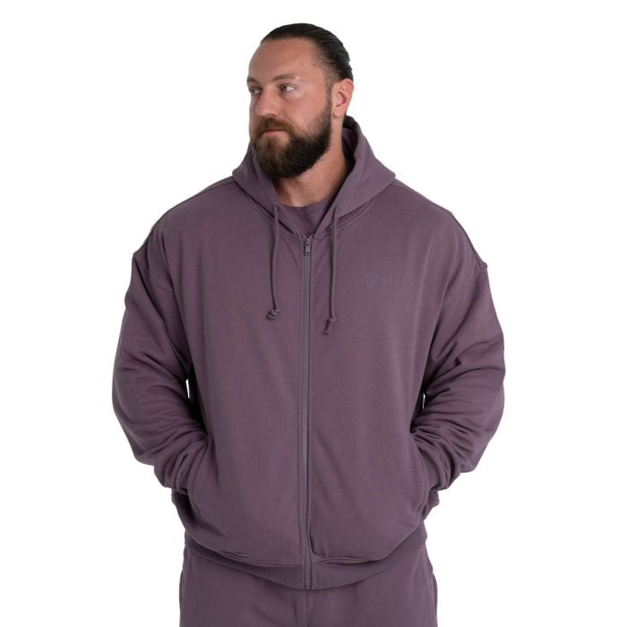 Hoodie mit Reißverschluss in Dusk - STRIX XXL