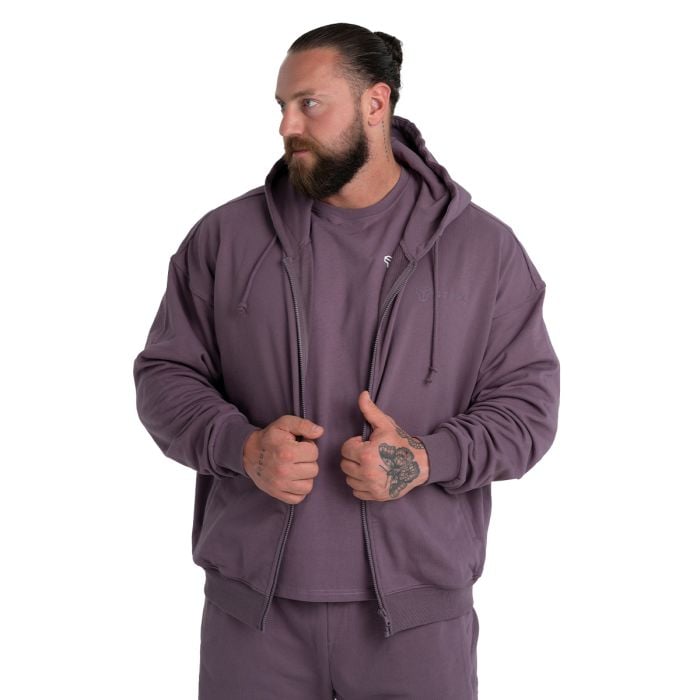 Hoodie mit Reißverschluss in Dusk - STRIX XXL