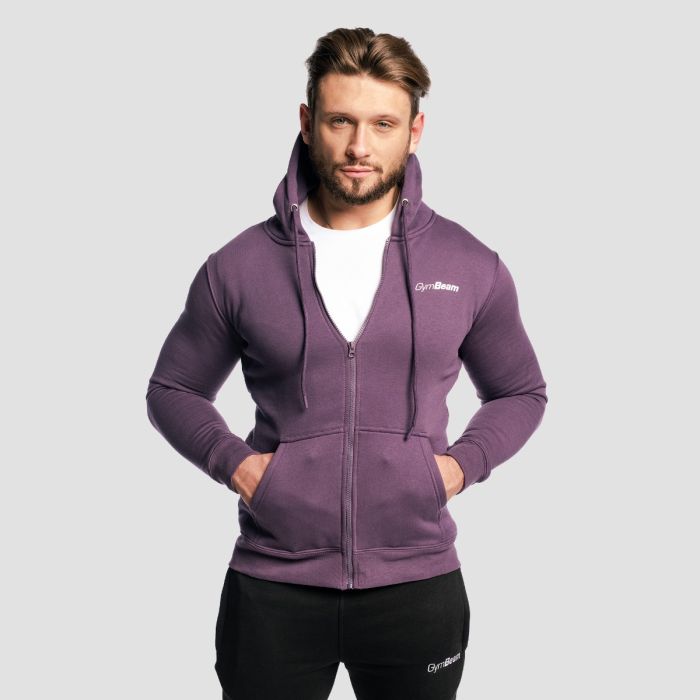 Reißverschluss Hoodie in Obsidian - GymBeam XXXL
