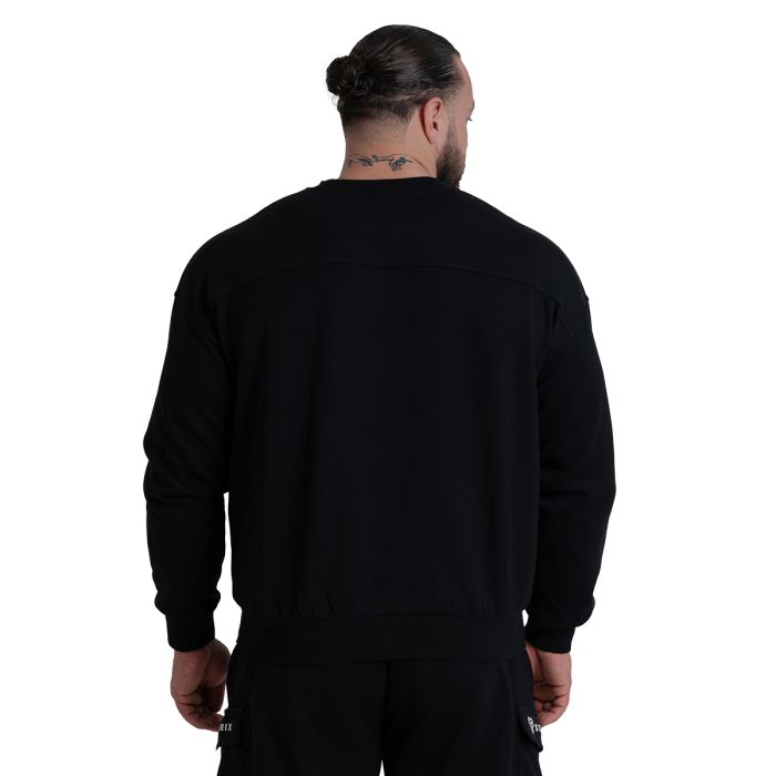 Sweatshirt Relaxed ZOA in Black - STRIX XXL