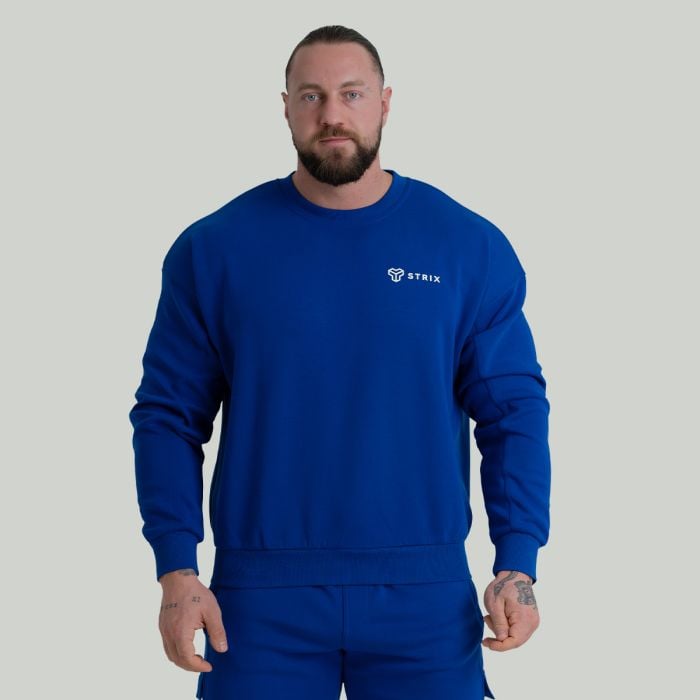 Sweatshirt Relaxed ZOA in Sapphire - STRIX XXL